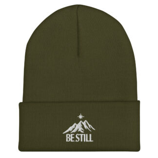 Be Still Mountain Cuffed Beanie
