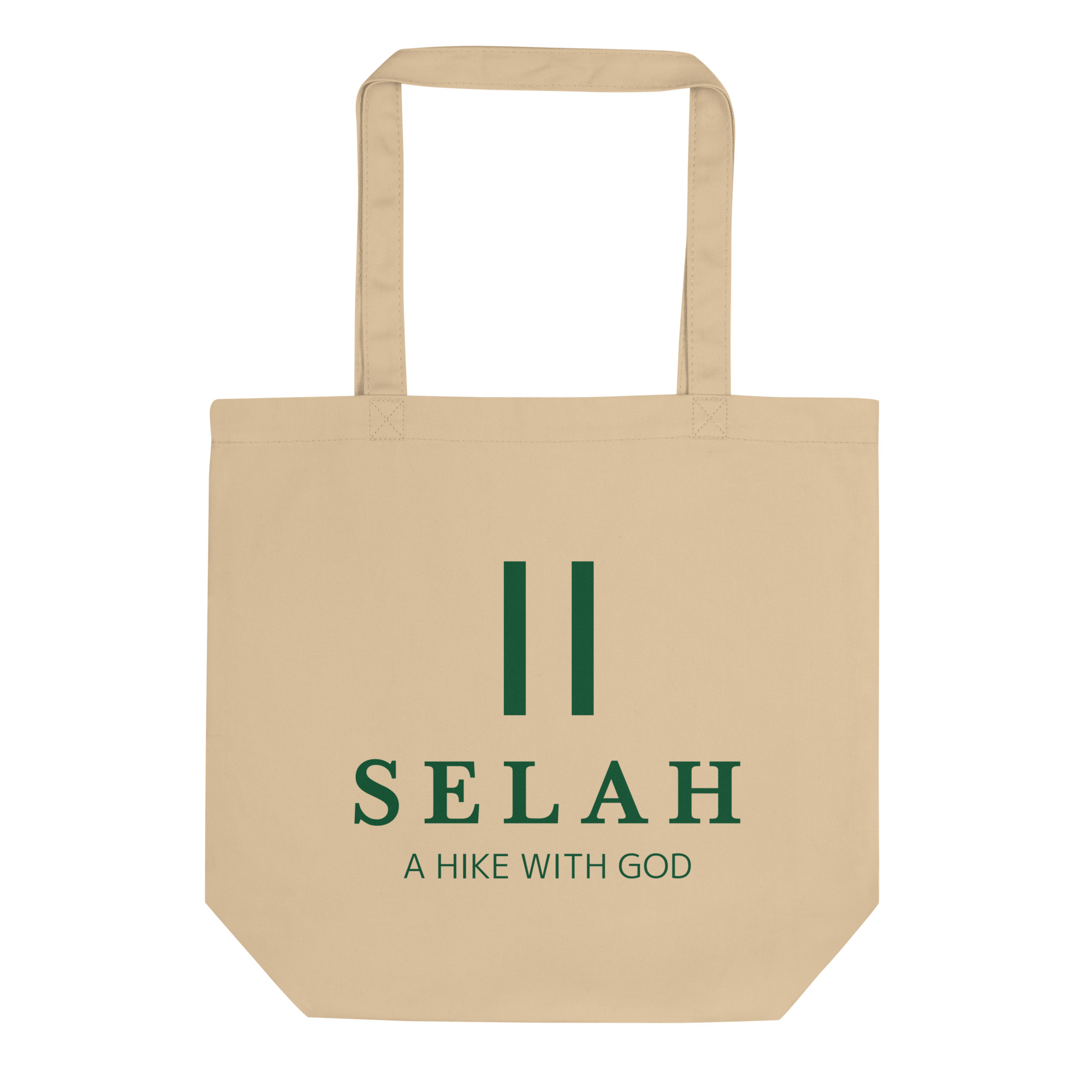 Selah Trail Tote in oyster, front view
