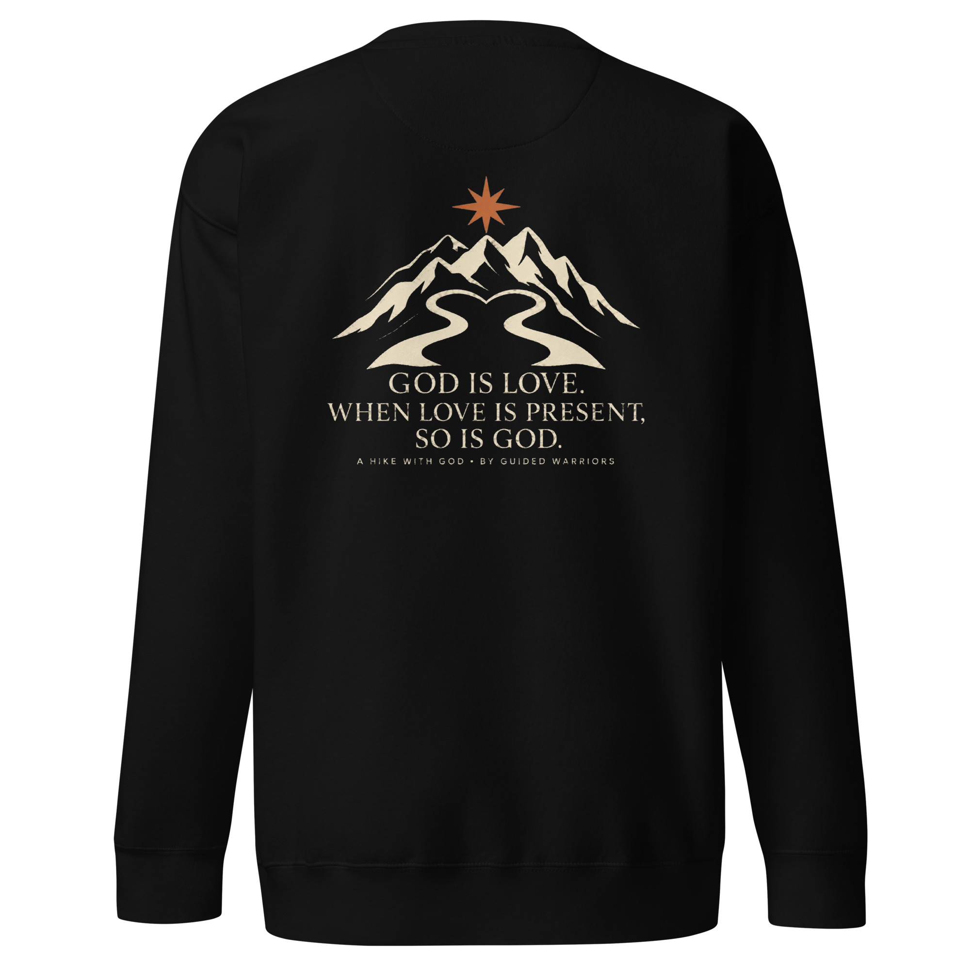 Love Is Present Premium Crewneck - Image 2