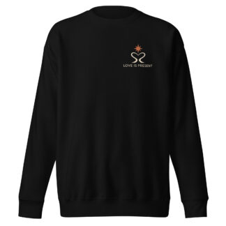 Love Is Present Premium Crewneck