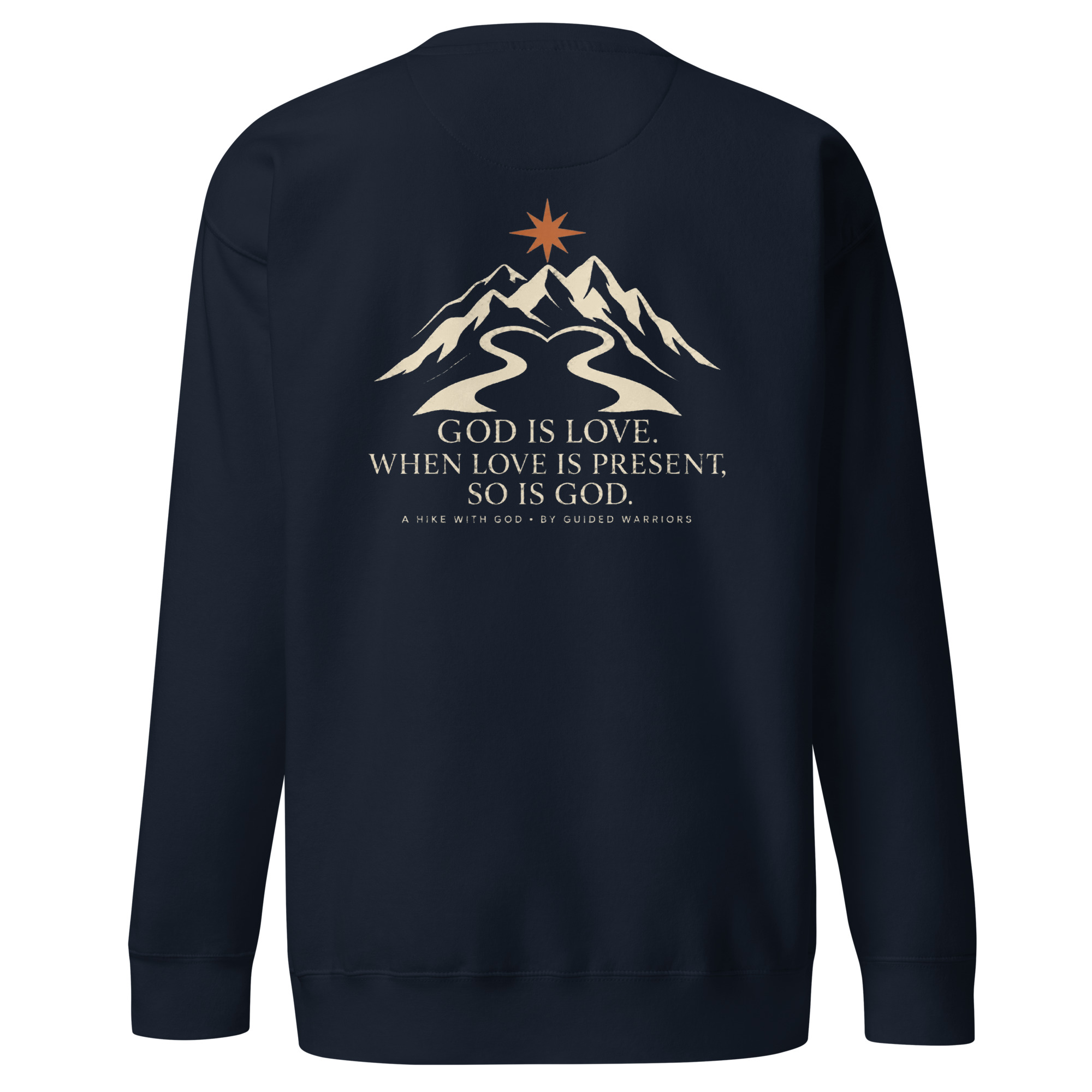 Love Is Present Premium Crewneck - Image 3