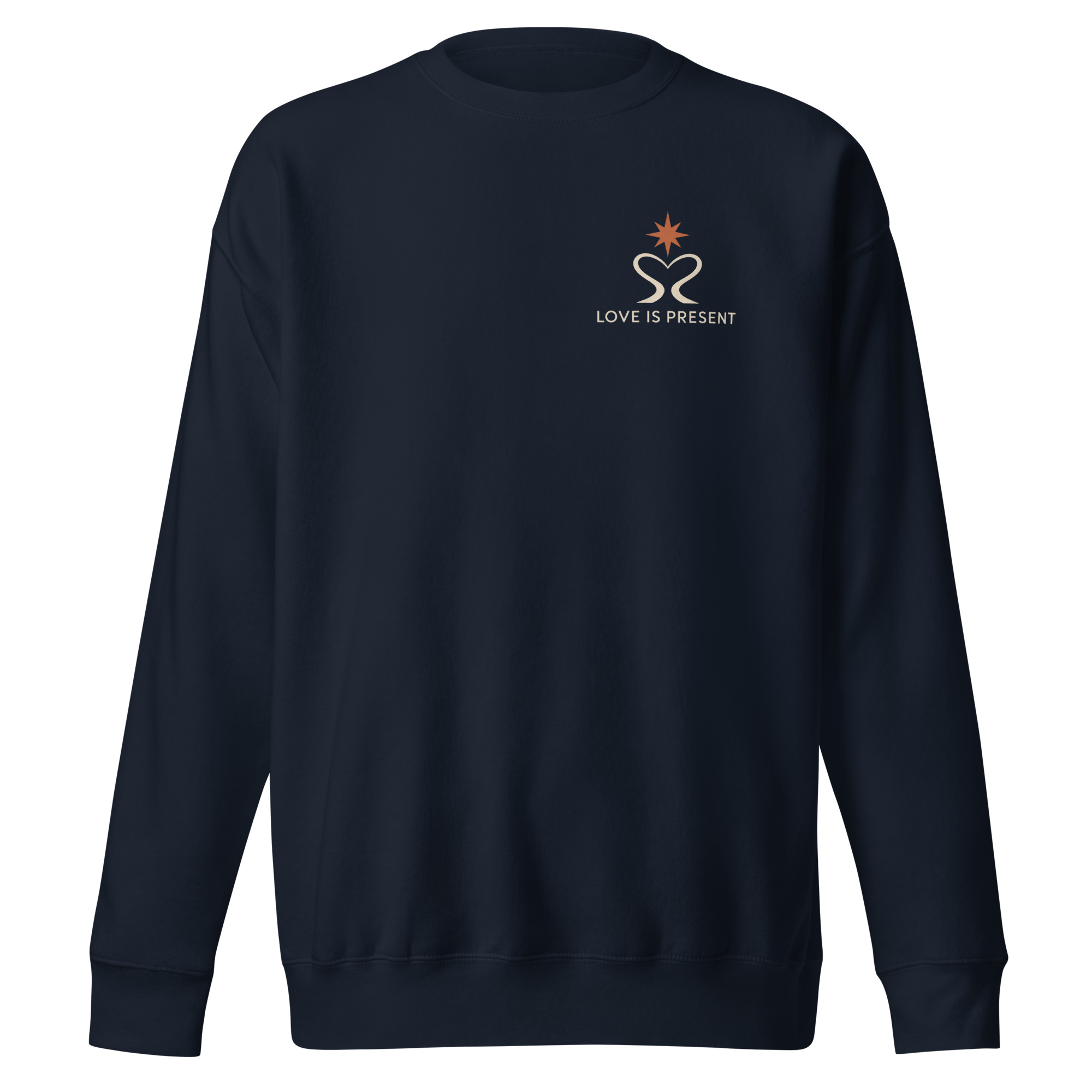 Love Is Present Premium Crewneck - Image 11