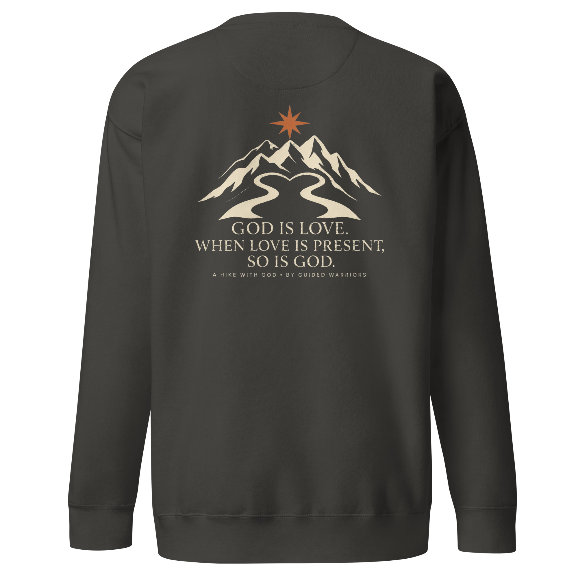 Love Is Present Premium Crewneck - Image 4