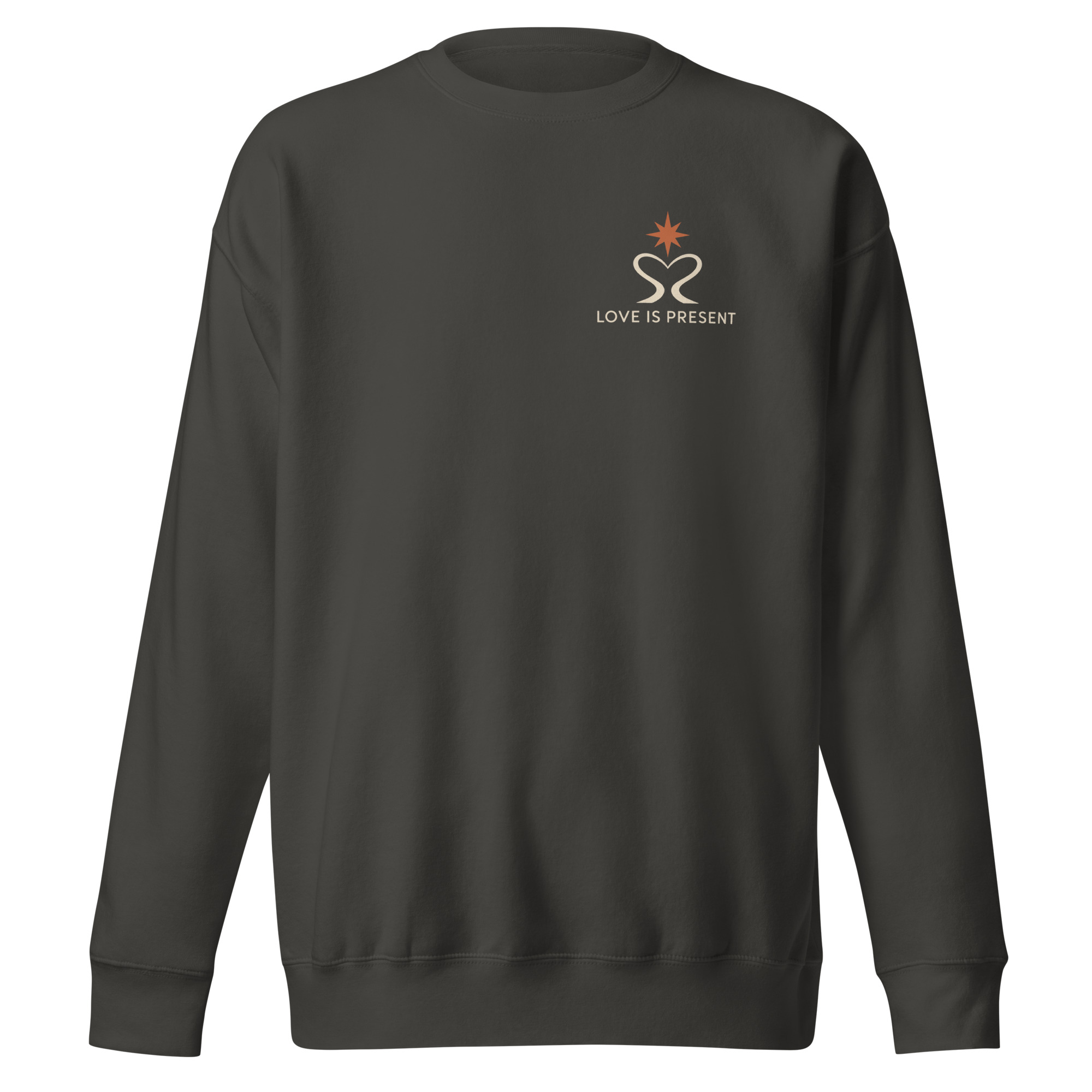 Love Is Present Premium Crewneck - Image 12